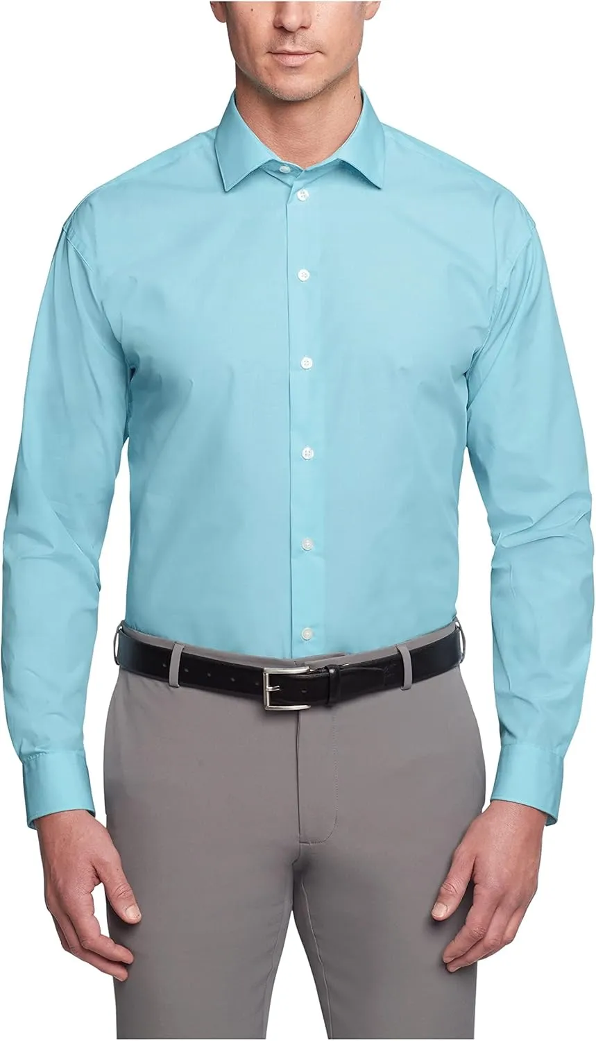 Kenneth Cole Unlisted Men's Regular Fit Solid Dress Shirt - Amazon Exclusive