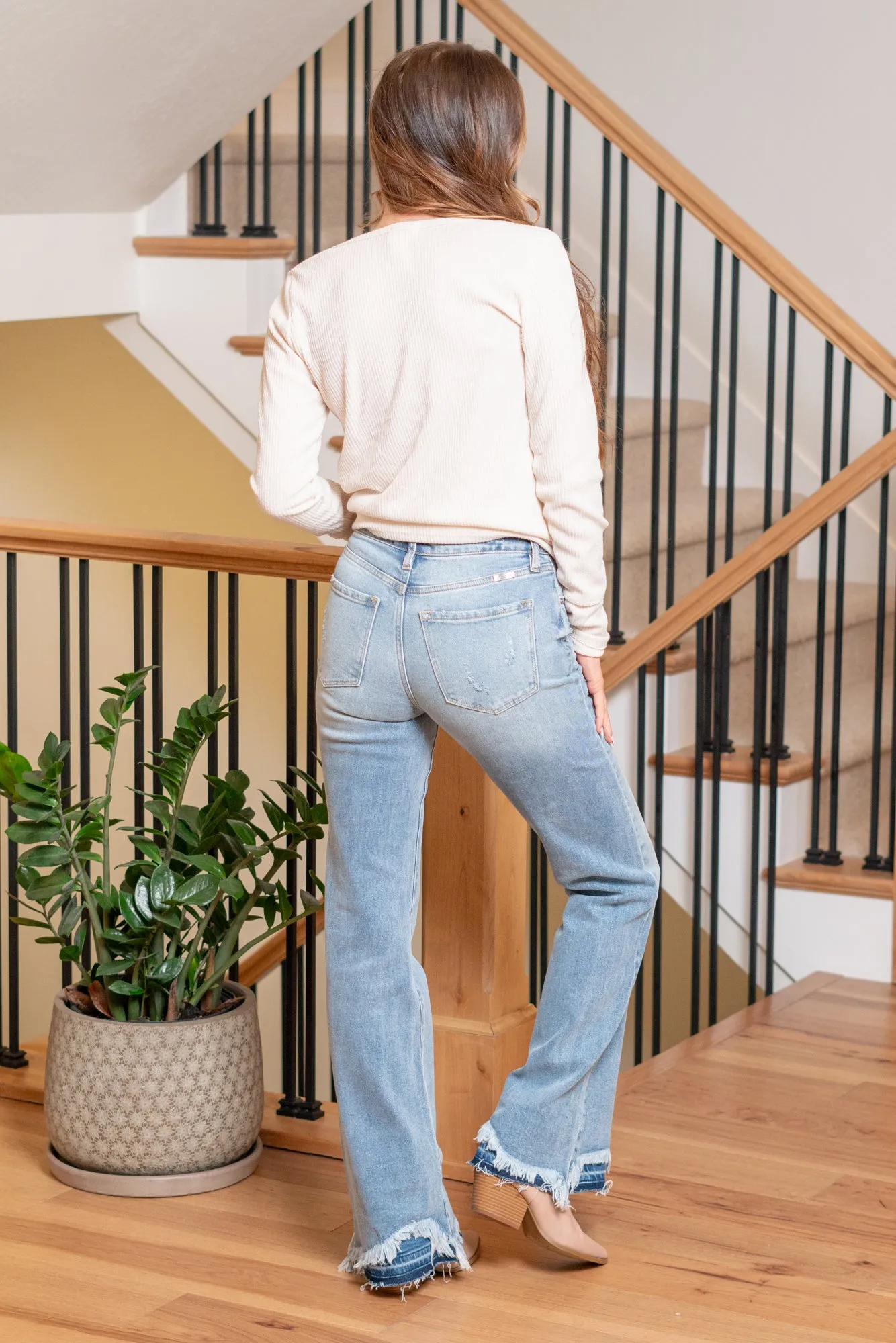 Kristy High Rise Flare