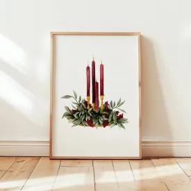 Kunstdruck - Cozy Christmas