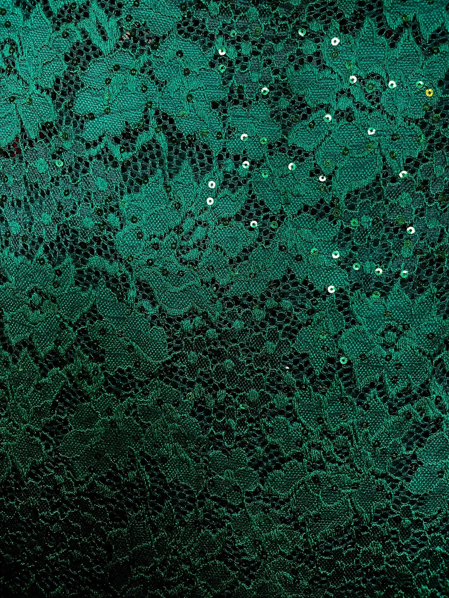 LACE EMERALD HIGH LEG BRIEF
