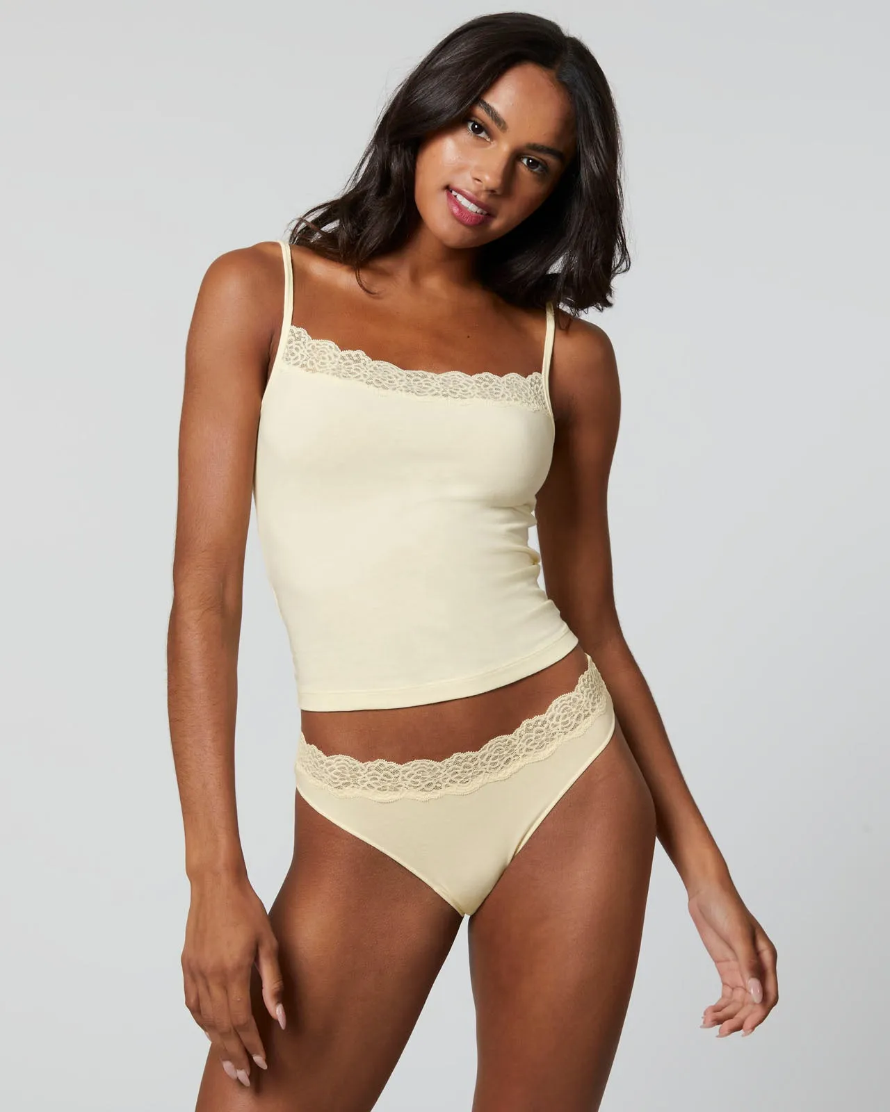 Lacy Cotton Bikini