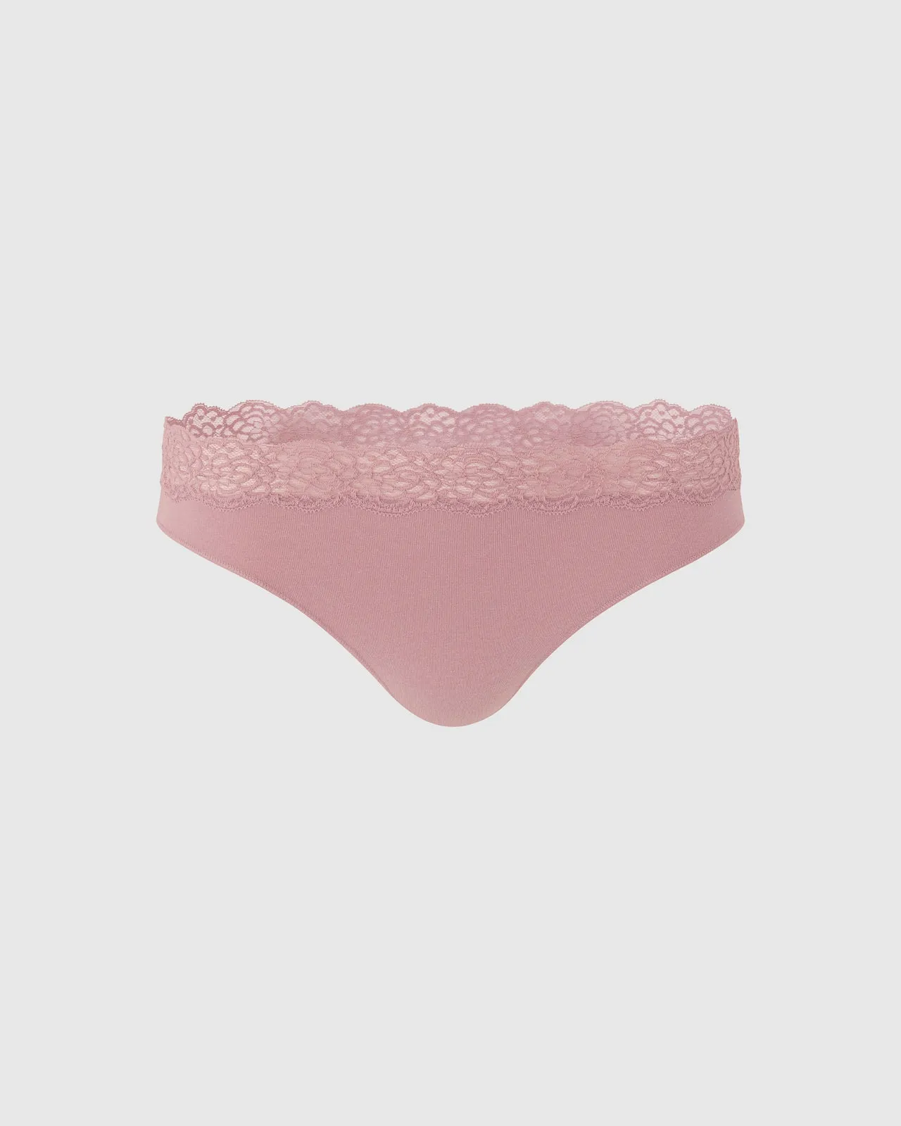 Lacy Cotton Bikini