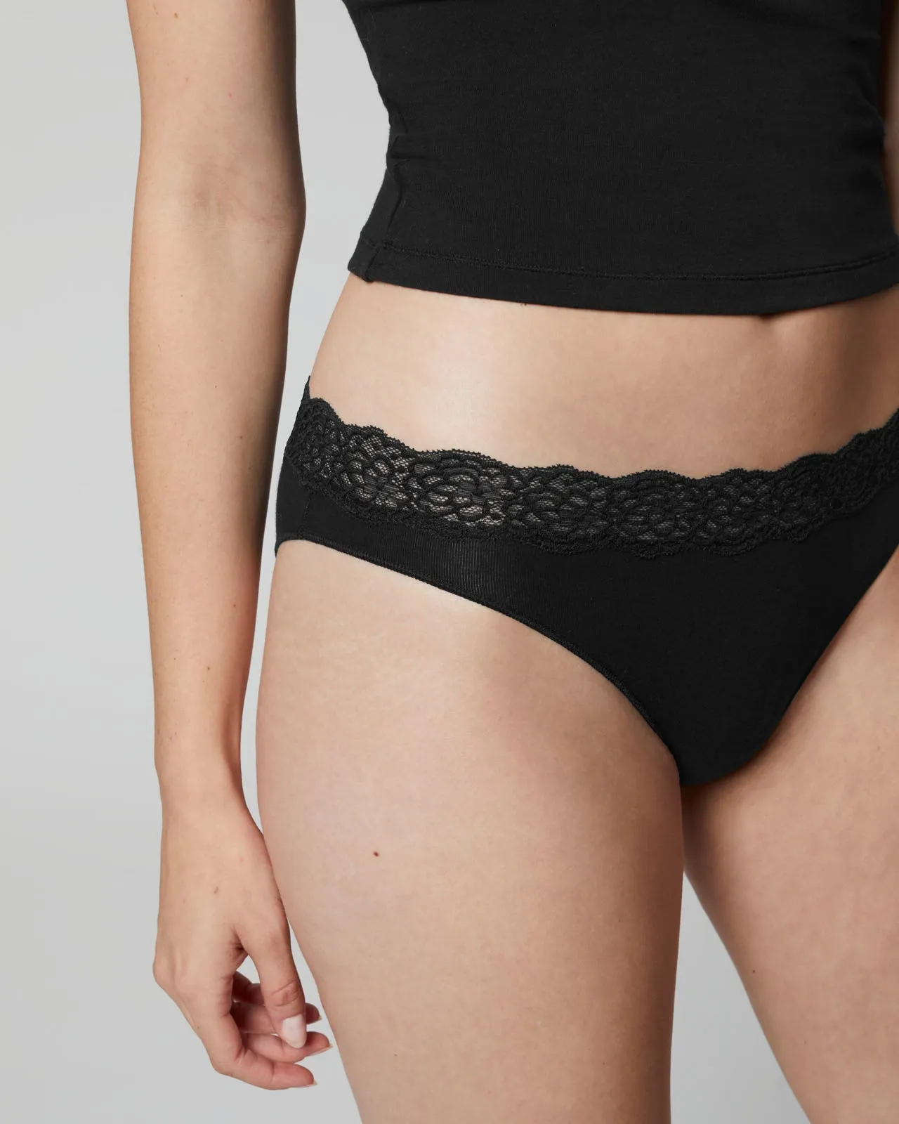 Lacy Cotton Bikini