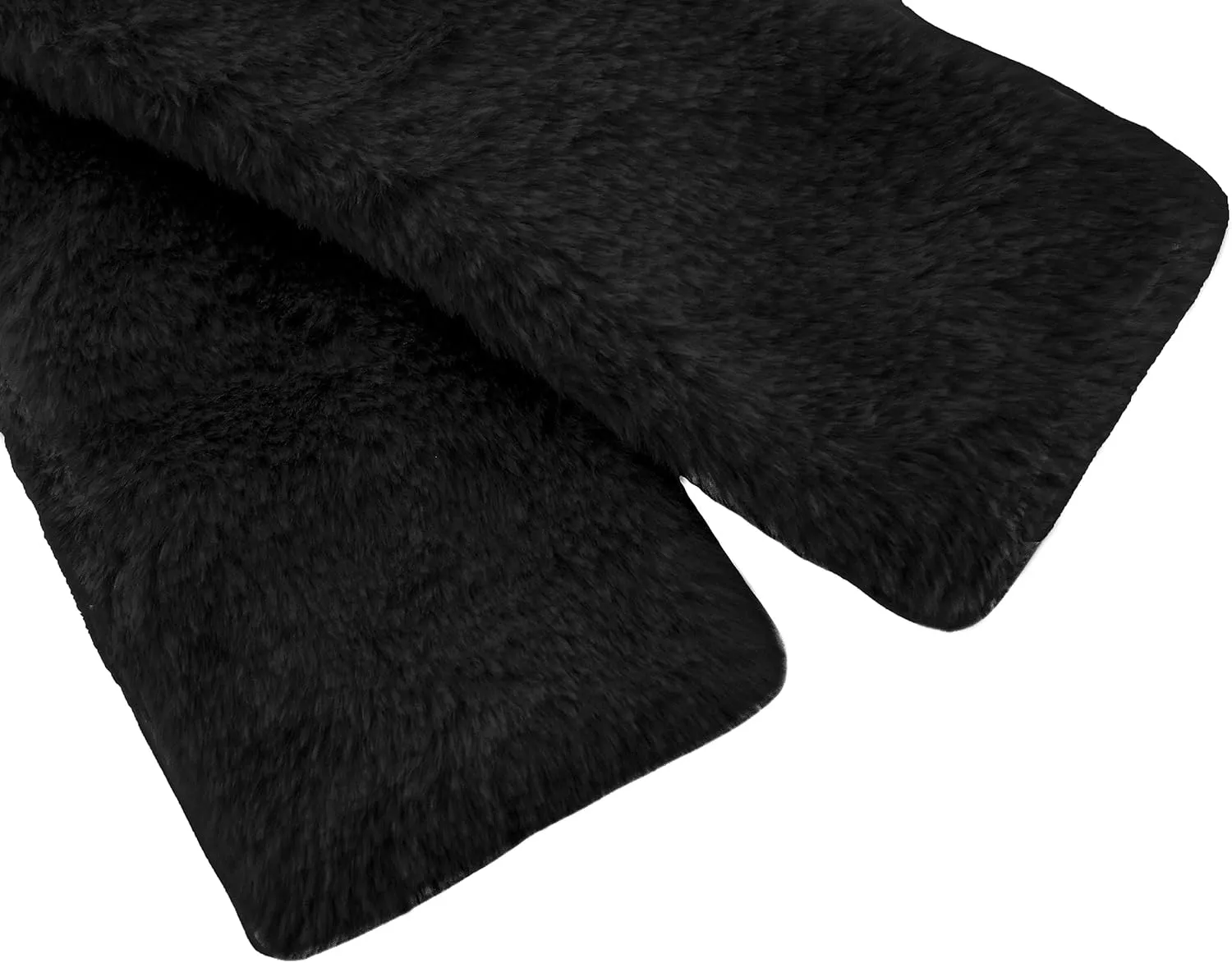 Lilax Girls Cozy Faux Fur Long Sleeve Crew Neck Dress Coat