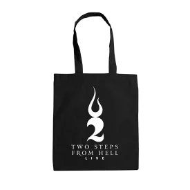 LOGO BLACK TOTE BAG