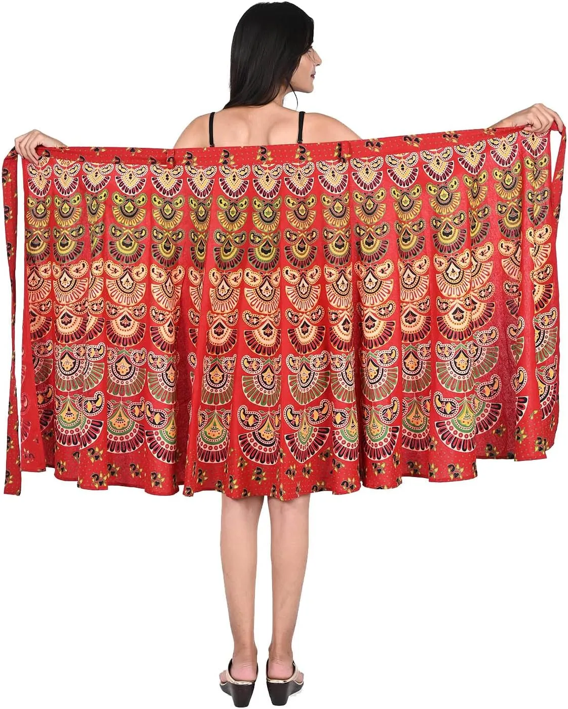 Long Wrap Around Skirts Indian Cotton Women's Beach Clothing