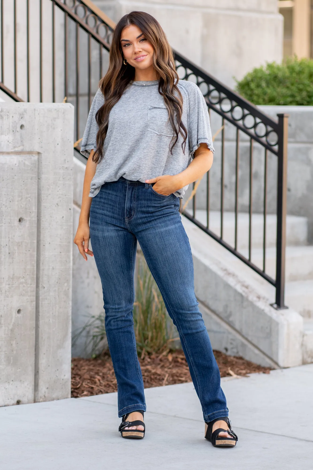 Madalynn High Rise Boot Cut