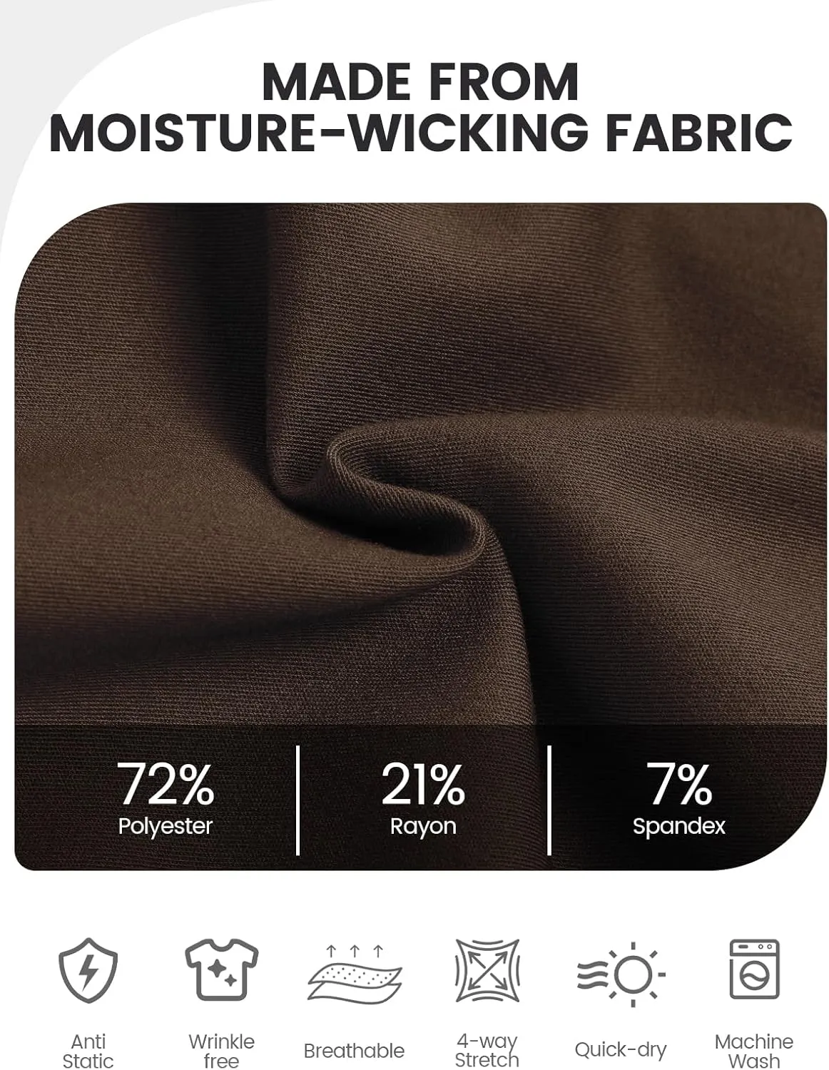 Medical Scrub Pants for Women, Jogger Pants with 6 Pockets, Soft Womens Scrubs Pant Drawstring Mid-Rise Cargo Pants