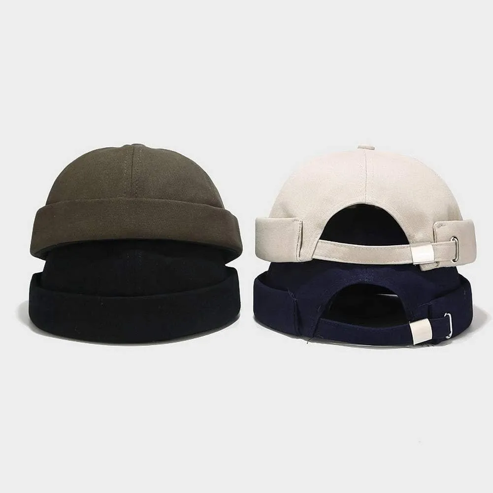 Men Women Cotton Docker Cap