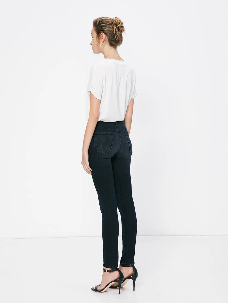 Mother - High Waisted Looker Skinny Blackbird