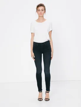 Mother - High Waisted Looker Skinny Blackbird