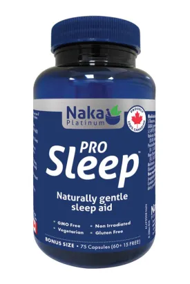 Naka Pro Sleep 75s Bonus Size (60   15 Free)