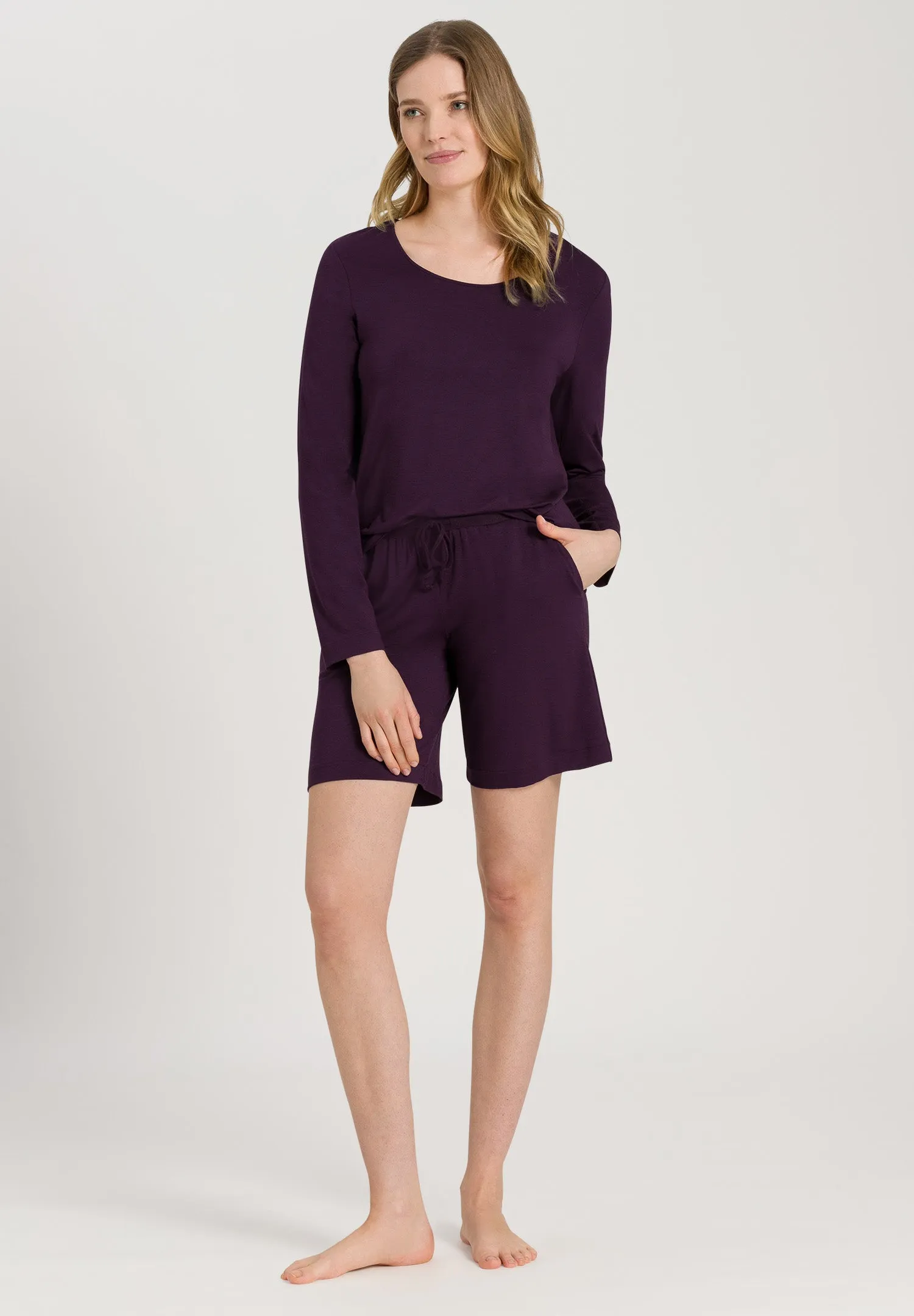 Natural Elegance Shorts | Sumac Melange 76238-2992