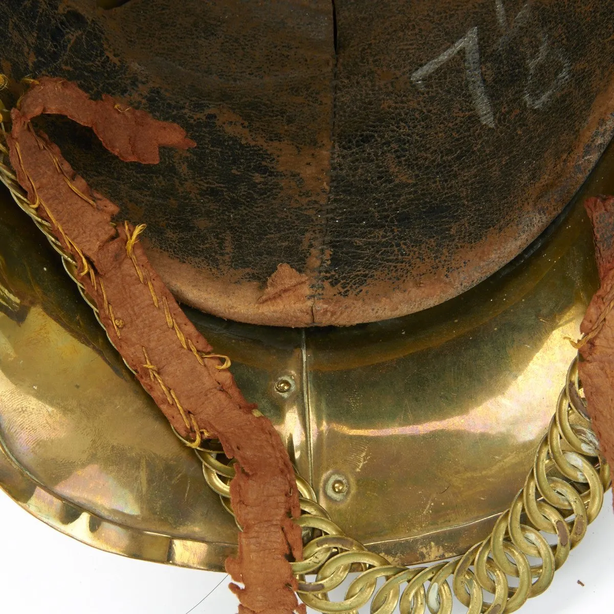 Original Victorian P-1871 Light Cavalry Helmet of the 4th Royal Irish Dragoons
