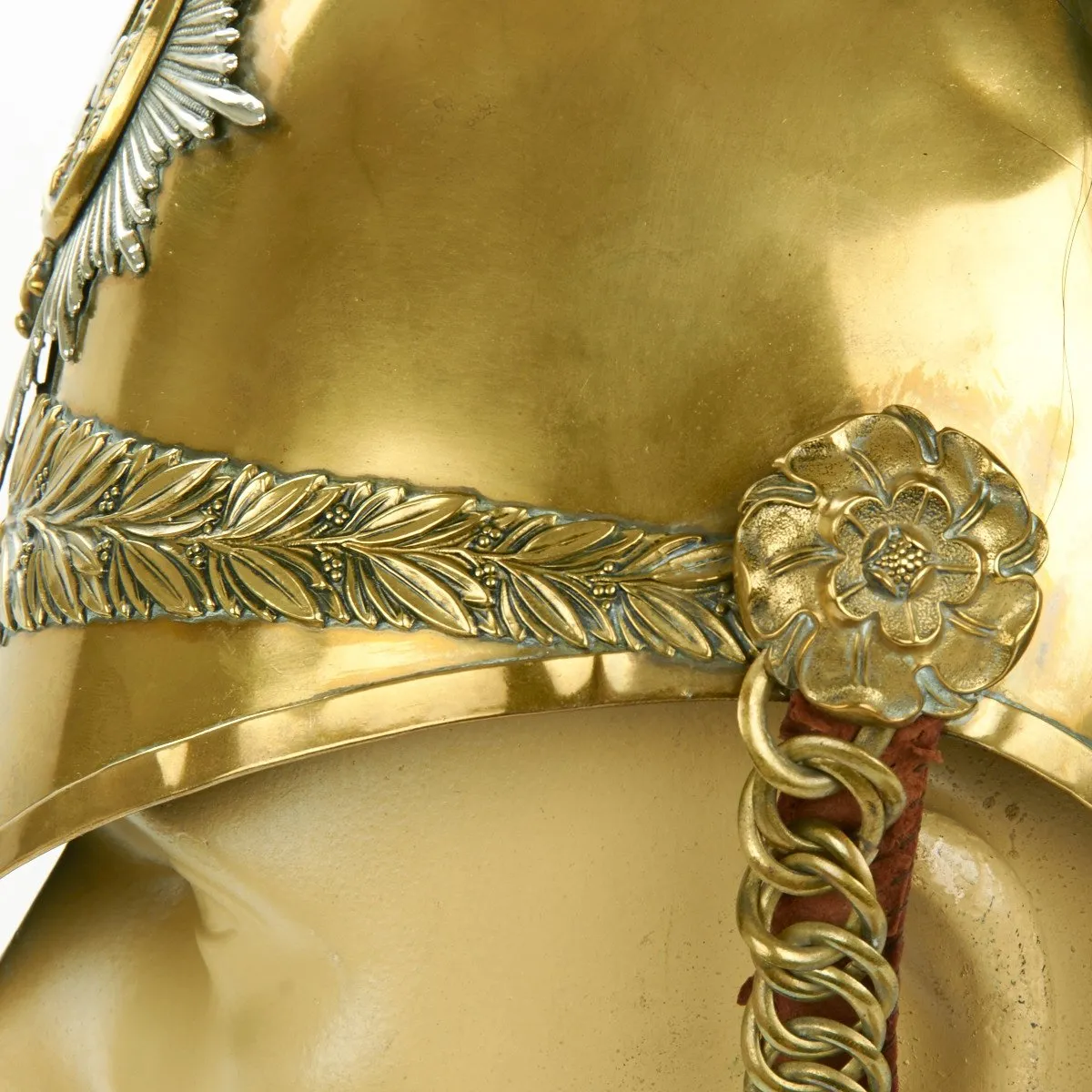 Original Victorian P-1871 Light Cavalry Helmet of the 4th Royal Irish Dragoons