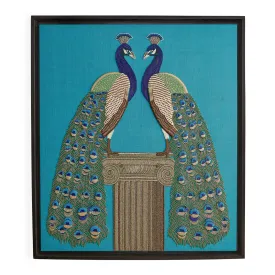 Peacock Beaded Art