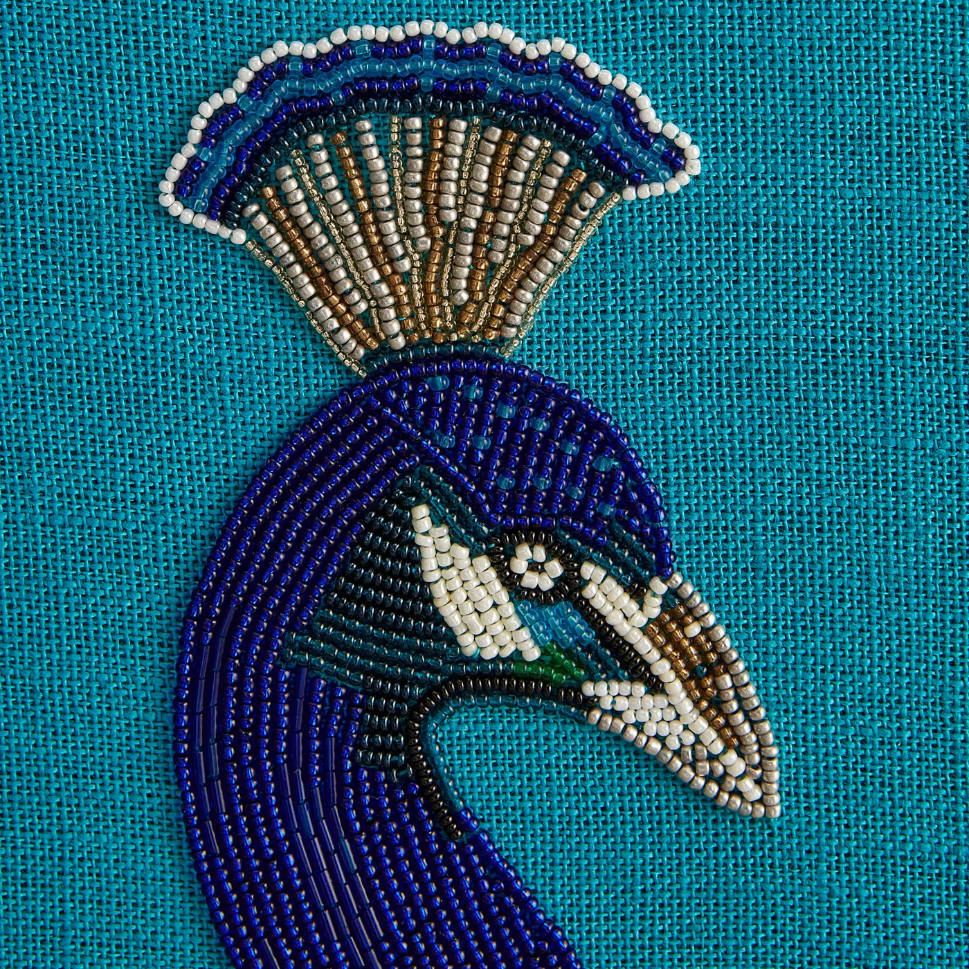 Peacock Beaded Art