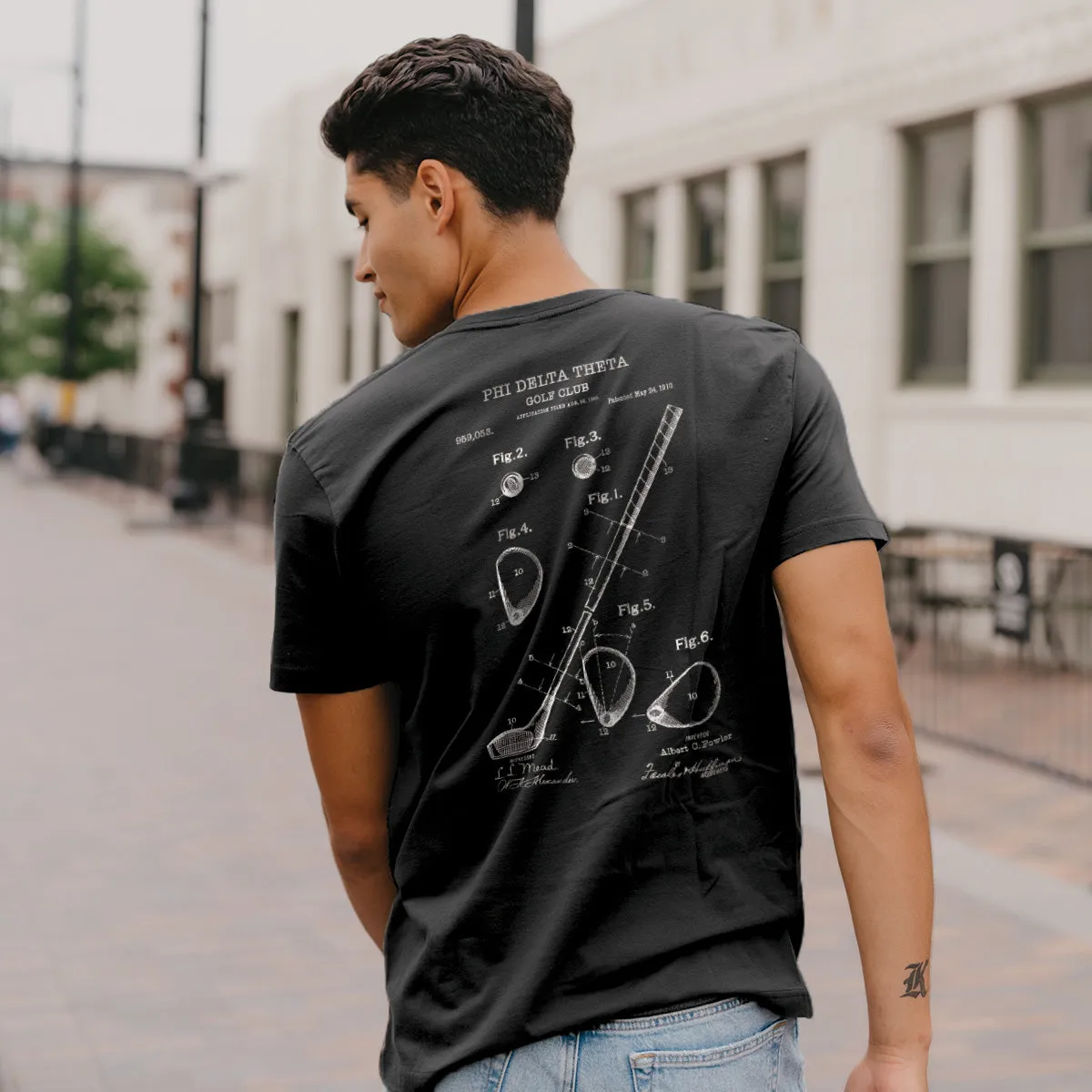 Phi Delt Comfort Colors Club Components Short Sleeve Tee