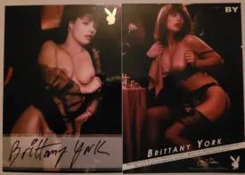 PLAYBOY'S SULTRY & SEDUCTIVE AUTOGRAPH GOLD BRITTANY YORK