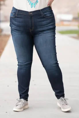 Plus Size Piper Mid Rise Skinny
