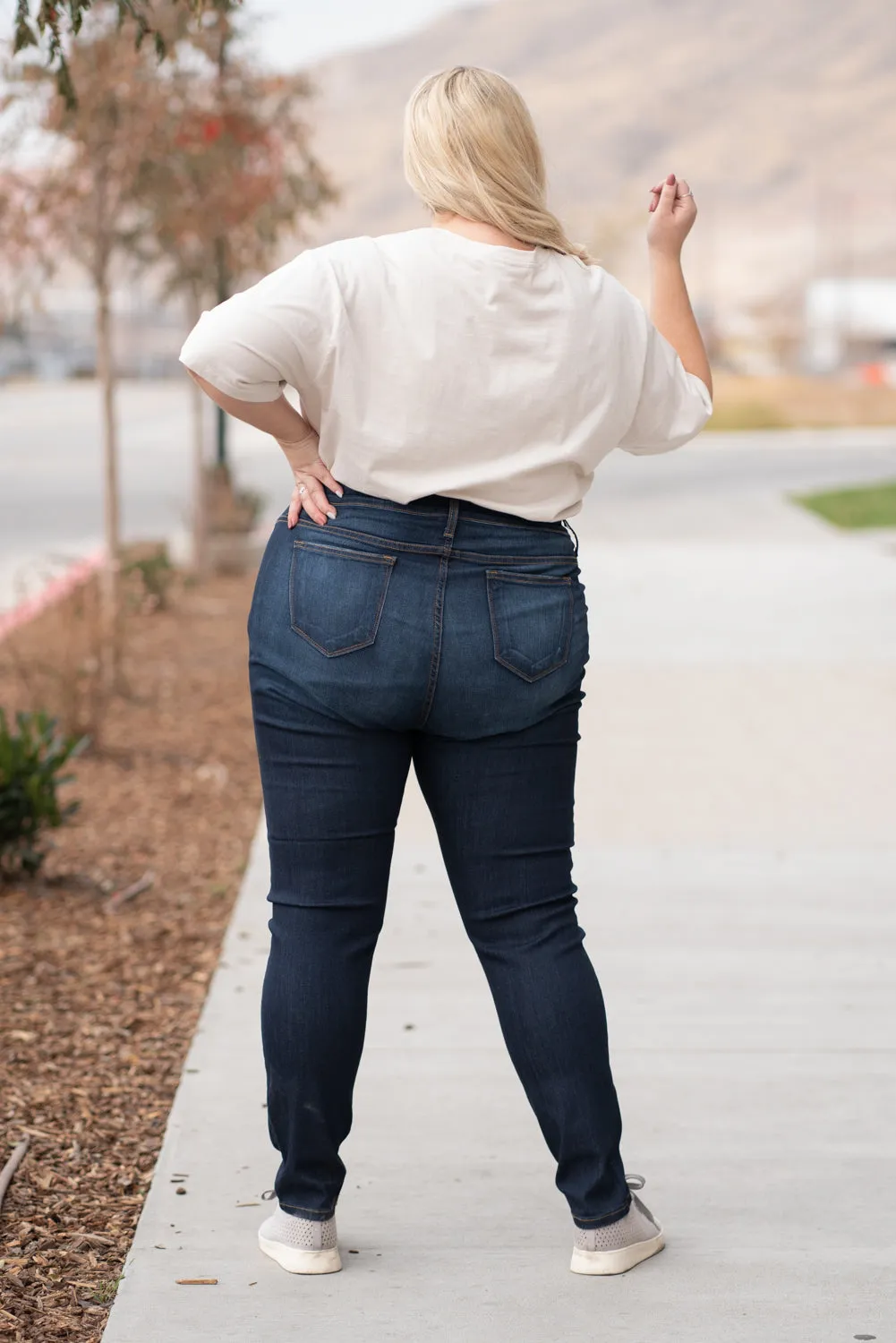 Plus Size Piper Mid Rise Skinny