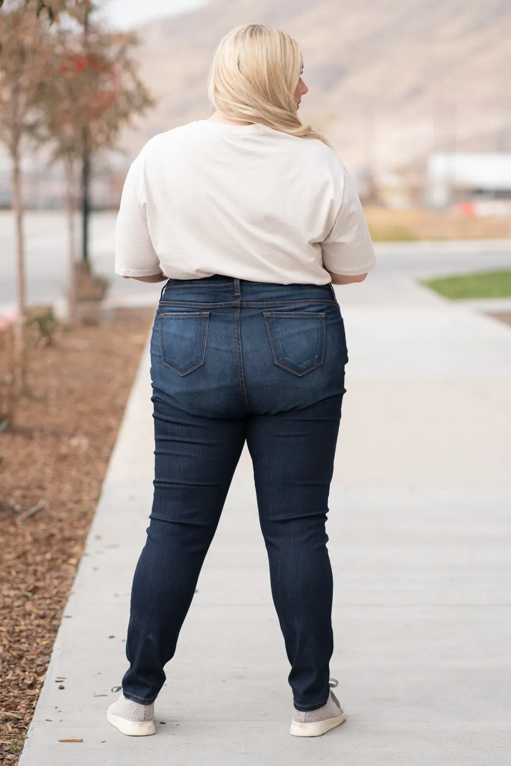 Plus Size Piper Mid Rise Skinny