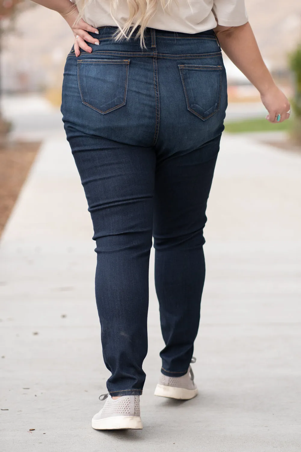 Plus Size Piper Mid Rise Skinny