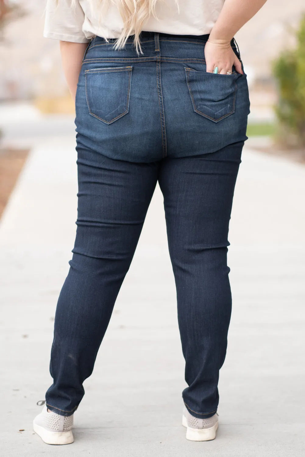Plus Size Piper Mid Rise Skinny