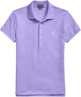 POLO RALPH LAUREN Women's Slim Fit Mesh Polo Shirt