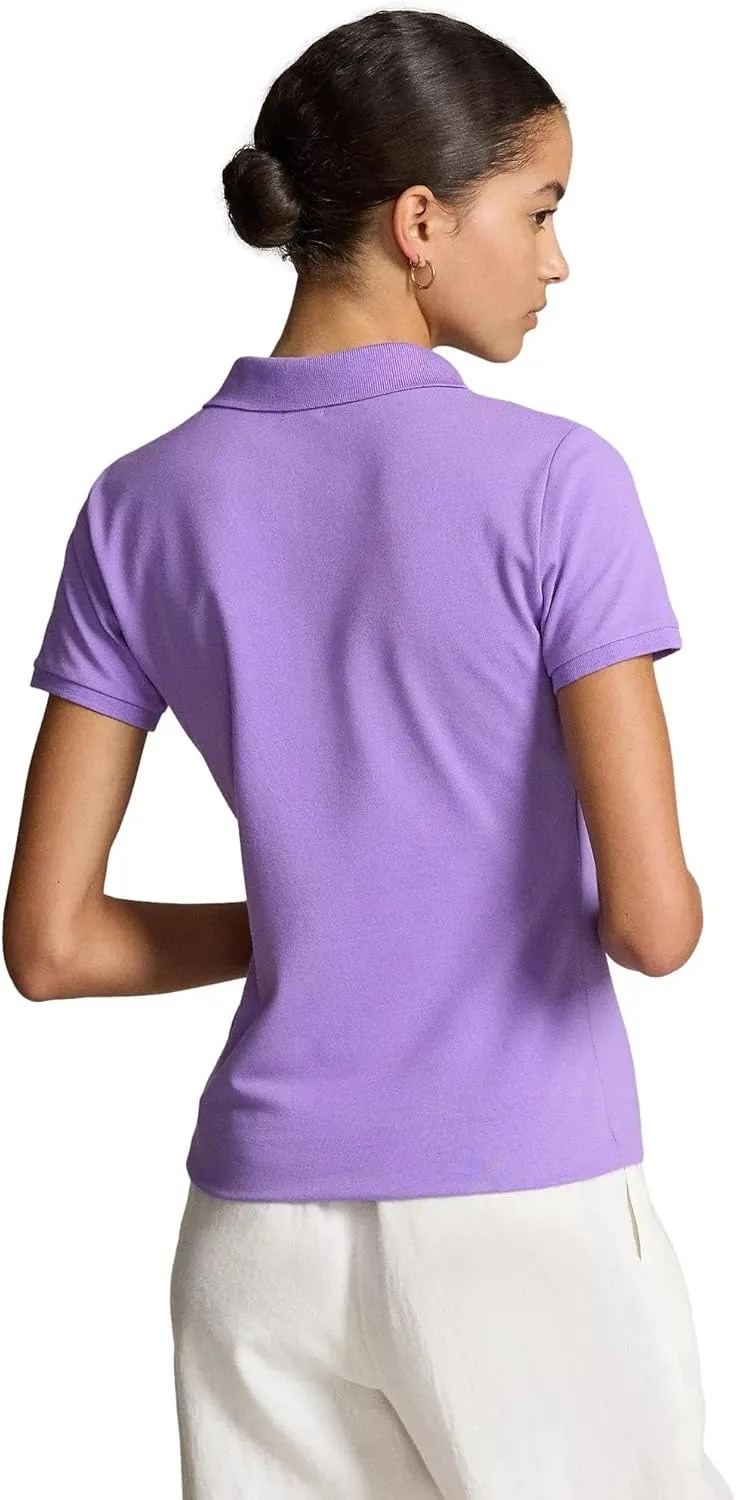 POLO RALPH LAUREN Women's Slim Fit Mesh Polo Shirt