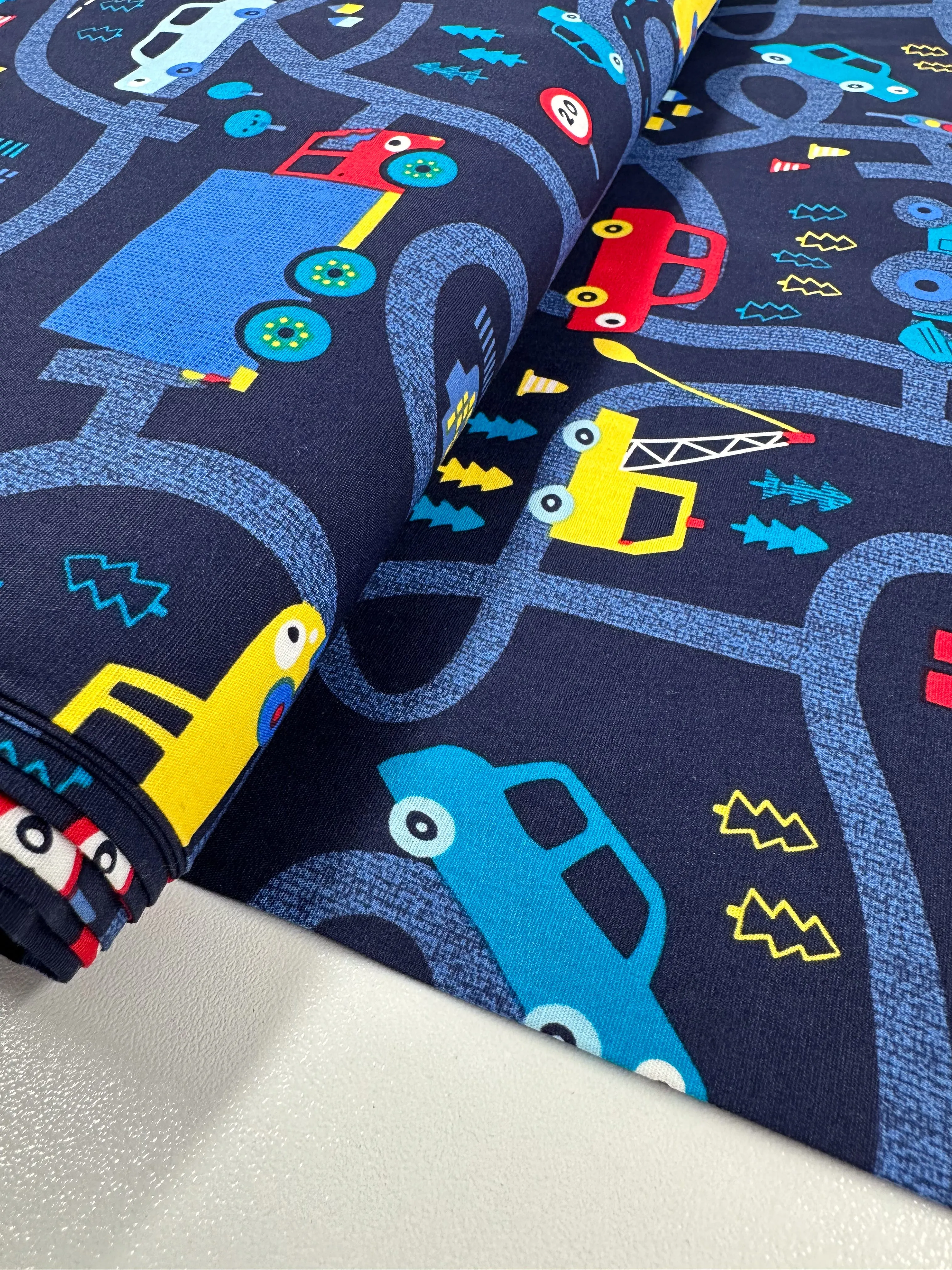 Printed Cotton - Traffic Jams - 112cm