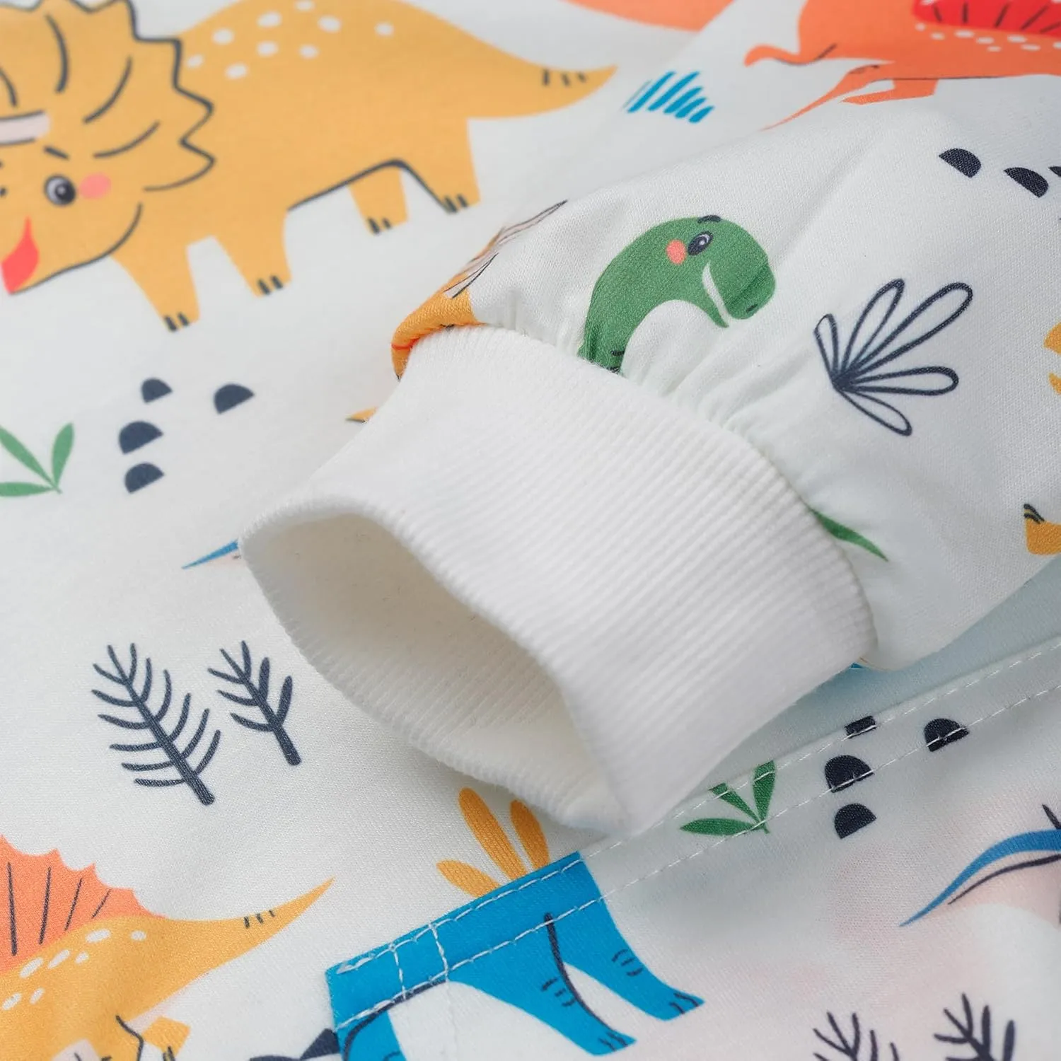 RETSUGO Baby Boys Dinosaurs Hoodie Boy Girls Truck Pullover with Pocket Toddler Boy Kids Rocket Sweatshirt 2-7Years