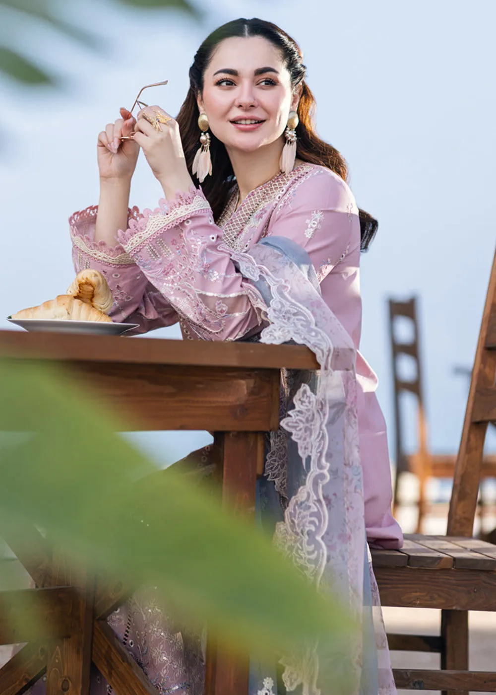 Sahil Kinare Luxury Lawn '24 by Qalamkar | FP-10 LINA