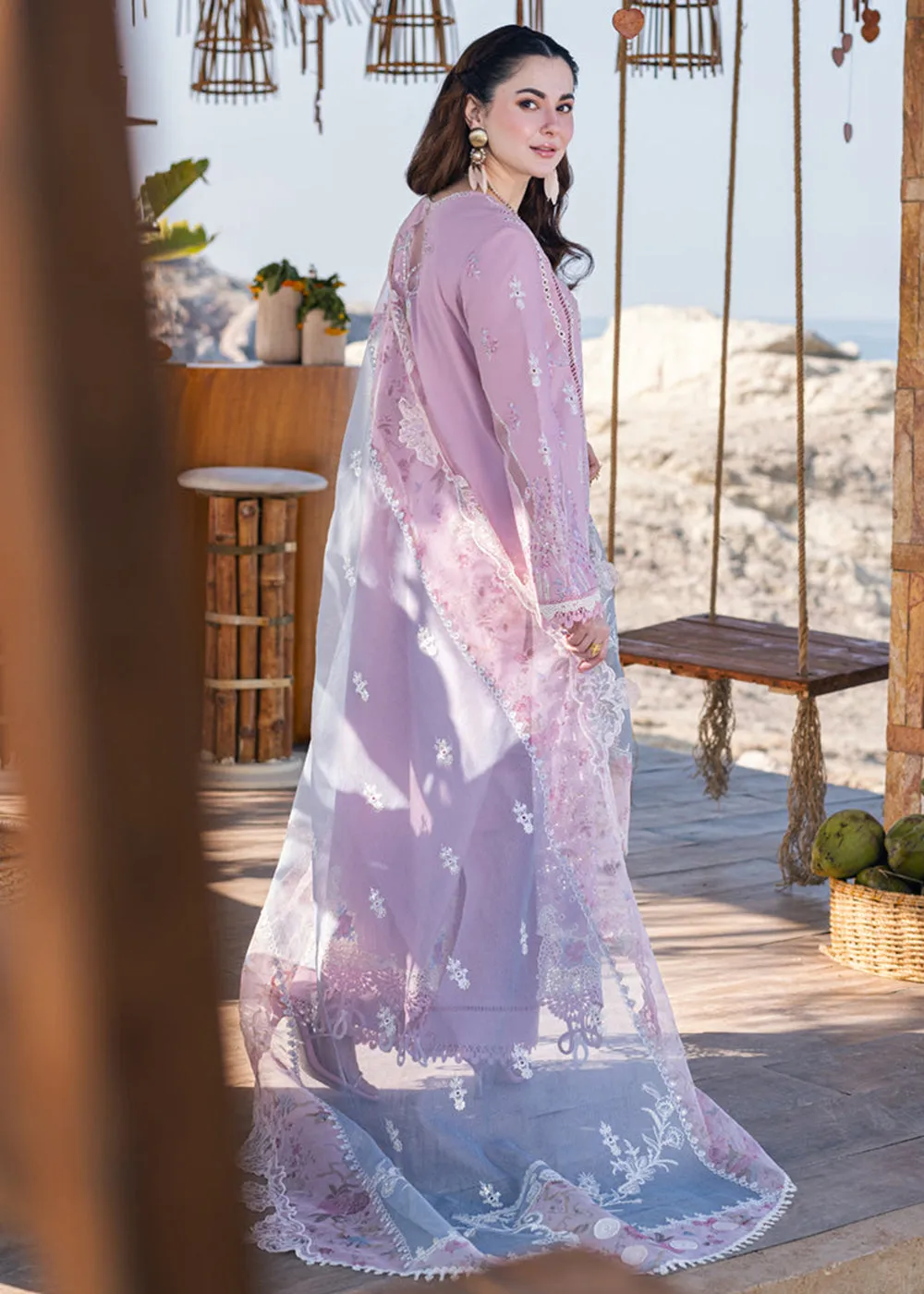 Sahil Kinare Luxury Lawn '24 by Qalamkar | FP-10 LINA