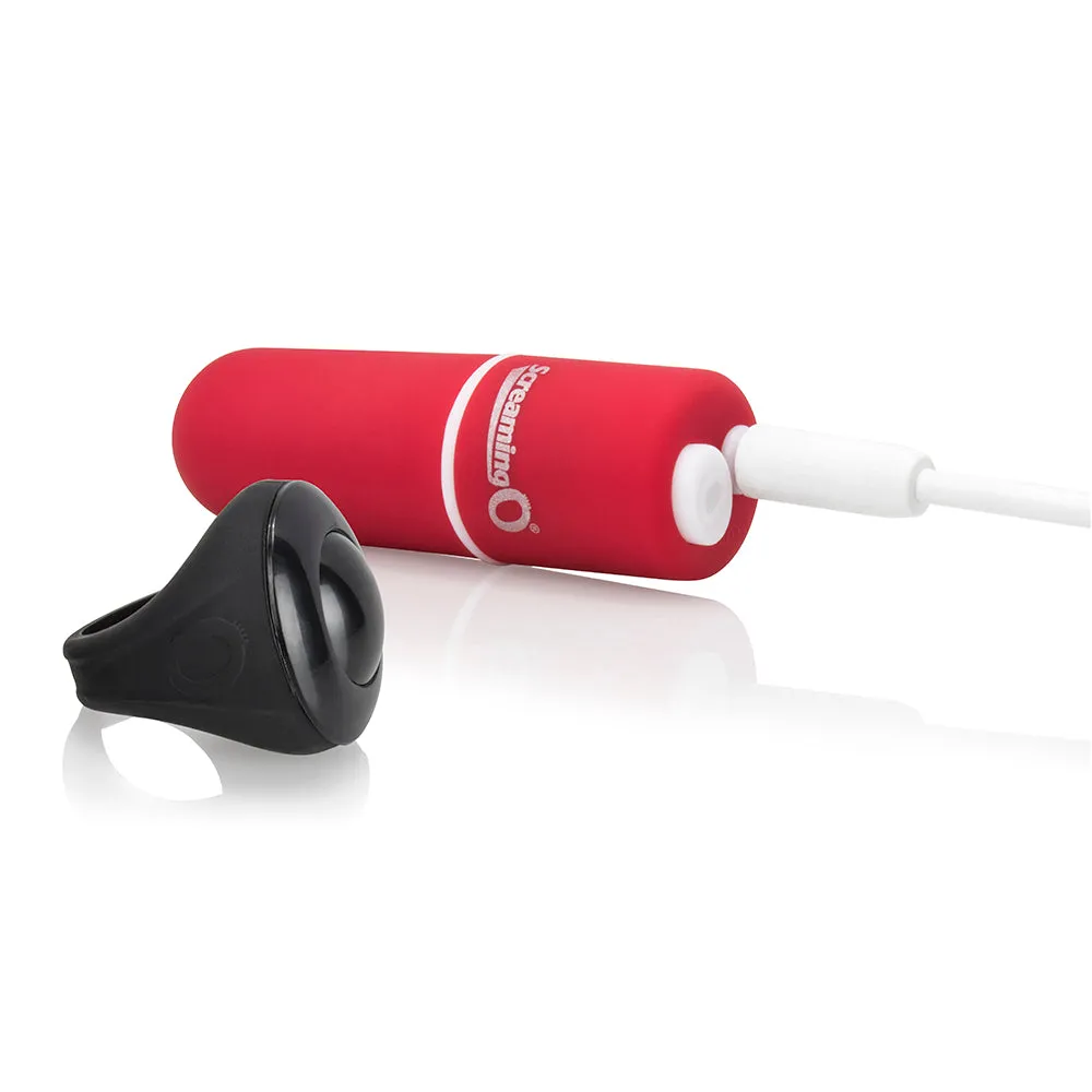 Screaming O My Secret Charged Remote Control Panty Vibrator Red