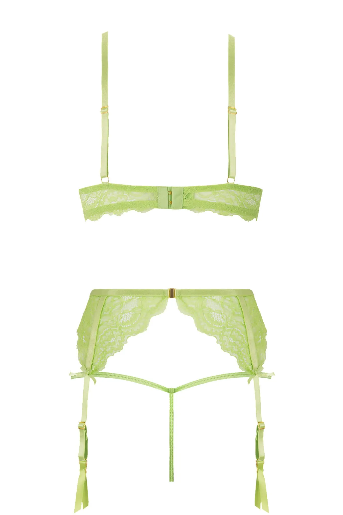 Shavon Garter Belt Set • Curve