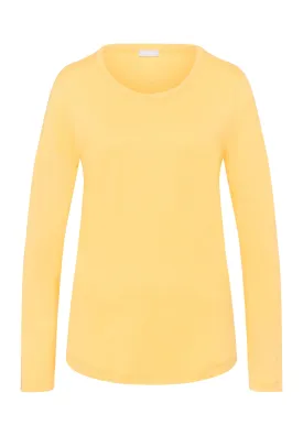 Sleep And Lounge Relaxed Round Neck Top | Sunshine 77844-1247
