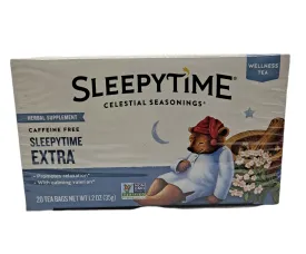 Sleepy Time Extra/ Cafeine Free/ 20 Tea Bags/ Herbal Supplement
