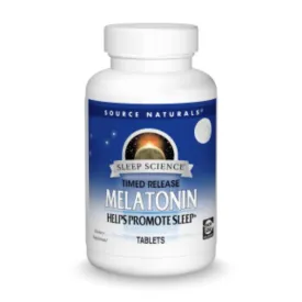 Source Naturals Melatonin Timed-Release 3mg 60 Tablets