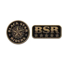 STAR AND LOGO PATCH SET (2 PIECE)