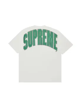 Supreme Cracked Back Arc Short-Sleeve T-Shirt (White)