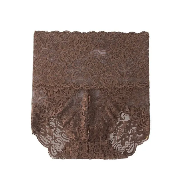 Trendy Sexy High Waist Lace Seamless Lingerie Panties