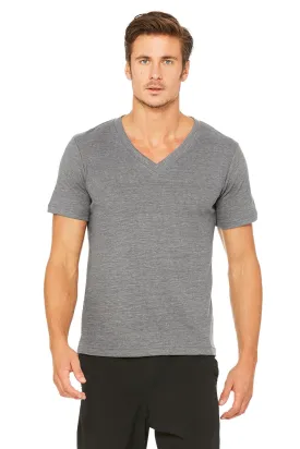 Triumph V-Neck Tee - Asphalt Performance Blend
