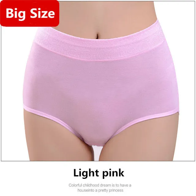 Underwear Women Plus Size Panties Brand Briefs Stretching Breathable Seamless Big Size Slimming Lingerie Female Calcinha Cueca