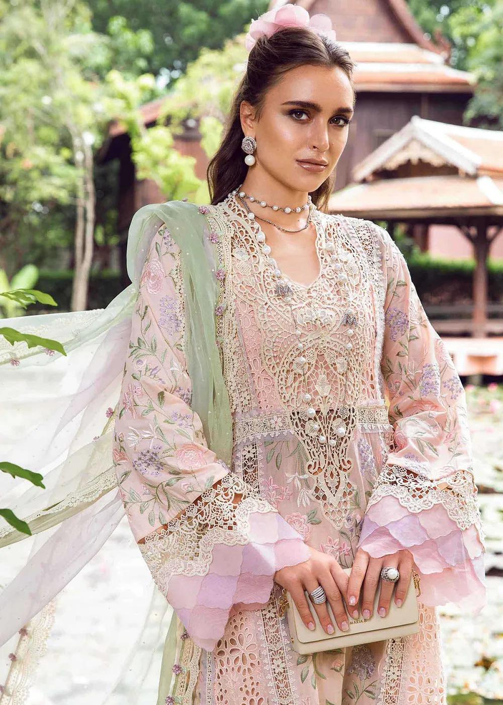 Unstitched Luxury Lawn Eid 2 Edition '24 by Maria B | EL-24-07