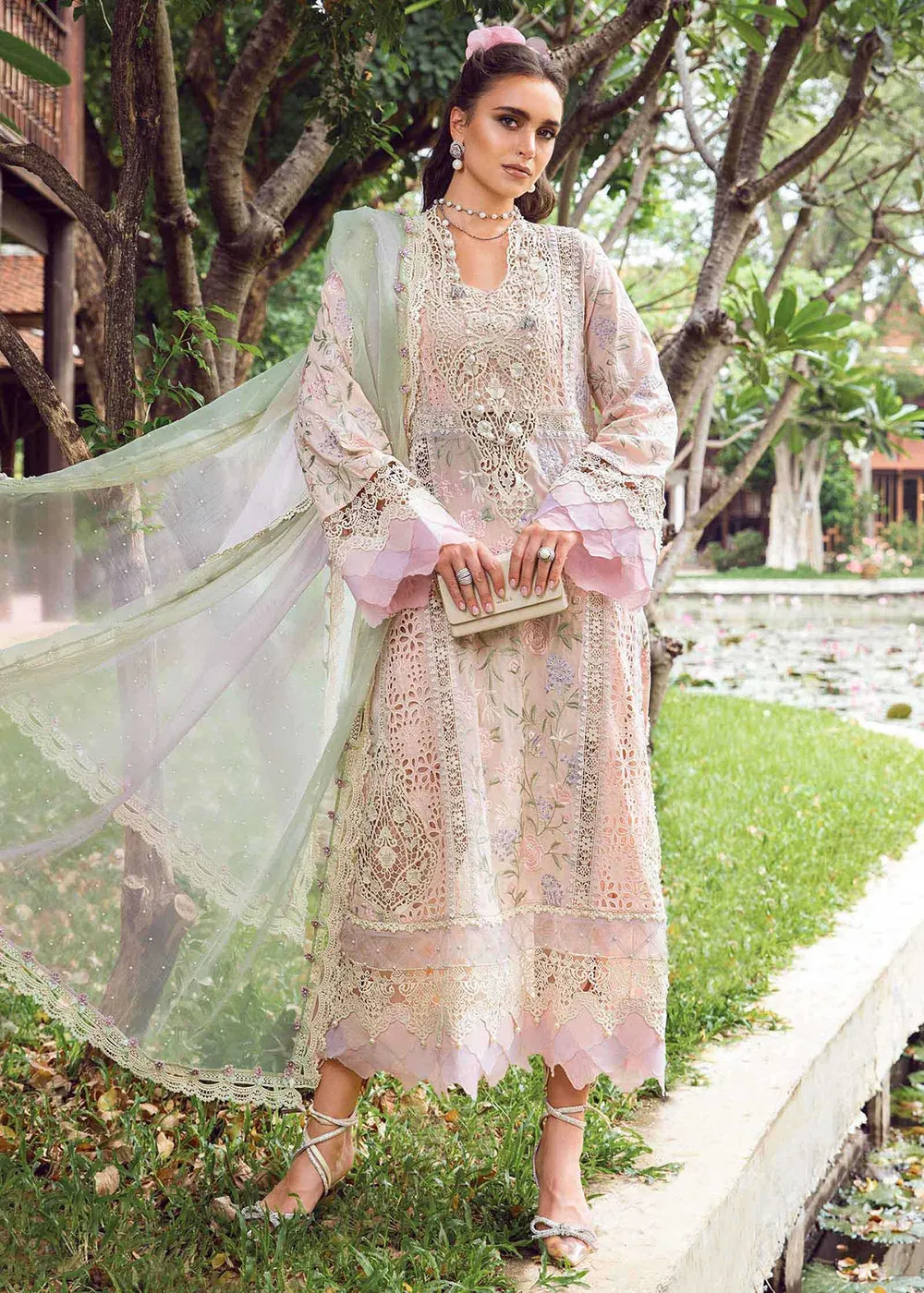 Unstitched Luxury Lawn Eid 2 Edition '24 by Maria B | EL-24-07