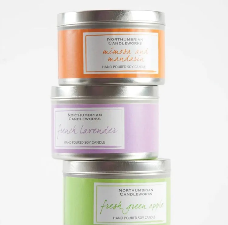Vegan Soy Wax Candle Mimosa & Mandarin