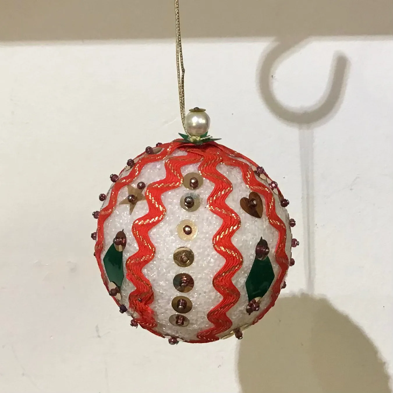 Vintage Church Basement Bazaar Christmas Ornaments