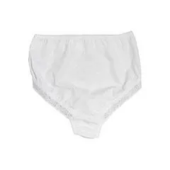 White,Xxx-Large,Size 14,Right,Split Crotch,Cotton